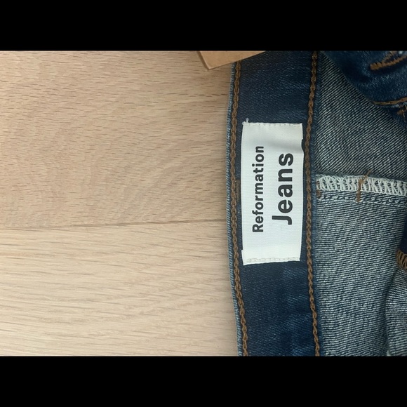 Reformation High Rise Bootcut Jeans - Picture 3 of 3